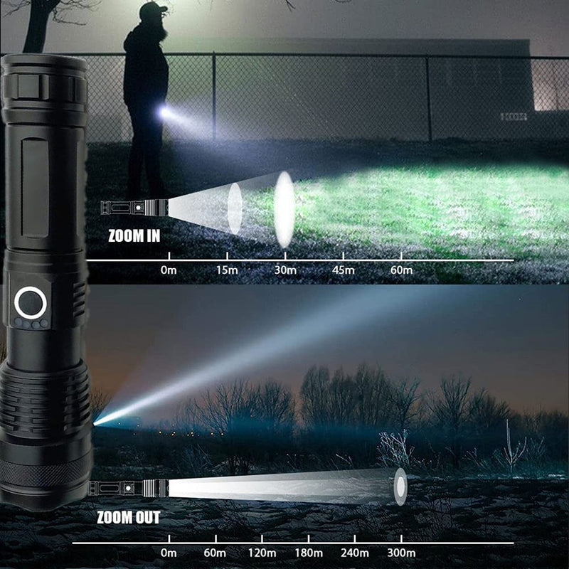 TitaniumBlaze®- Lanterna A prova d'água Laser Pro Titanium - Mais Potente do Mundo